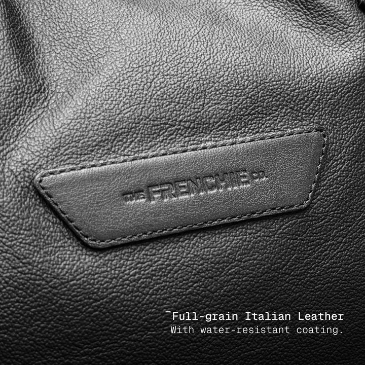 LEATHER DUFFLE BAG