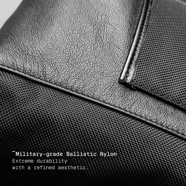 LEATHER DUFFLE BAG