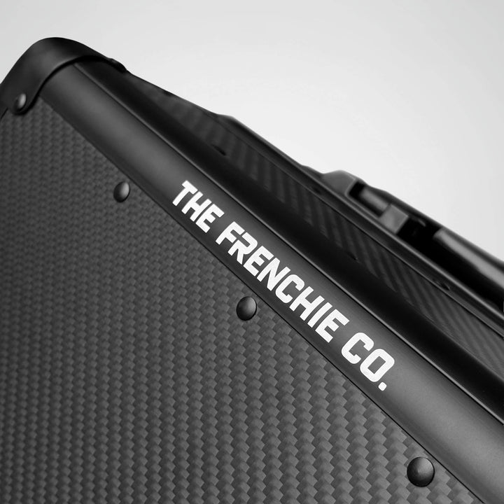 Black briefcase case with &