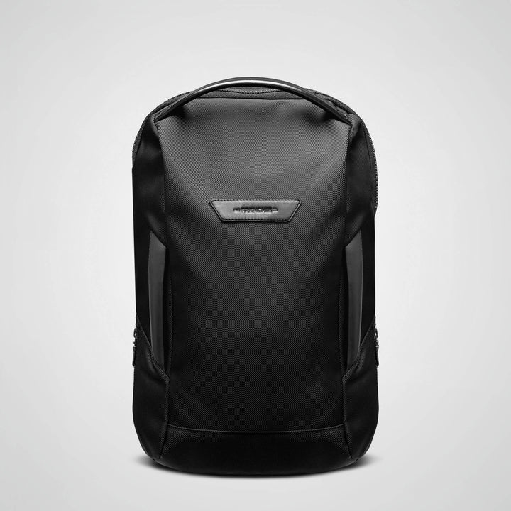 Black Vector Speed Backpack, front view in ballistic nylon