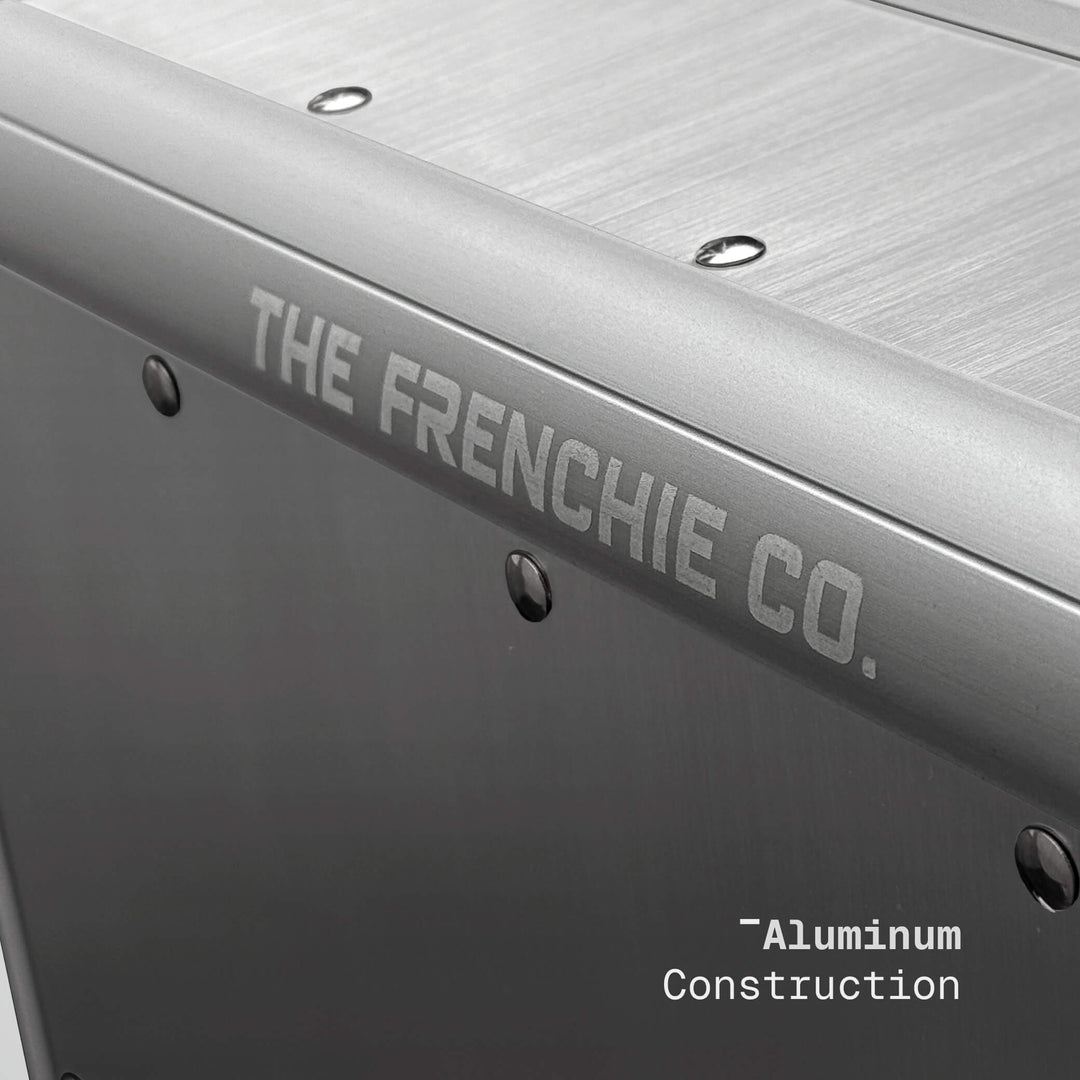 Metallic surface with &