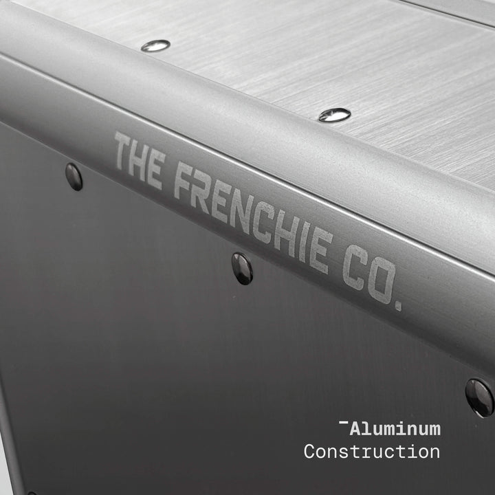 Metallic surface with &